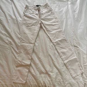 White High Waist Jeans